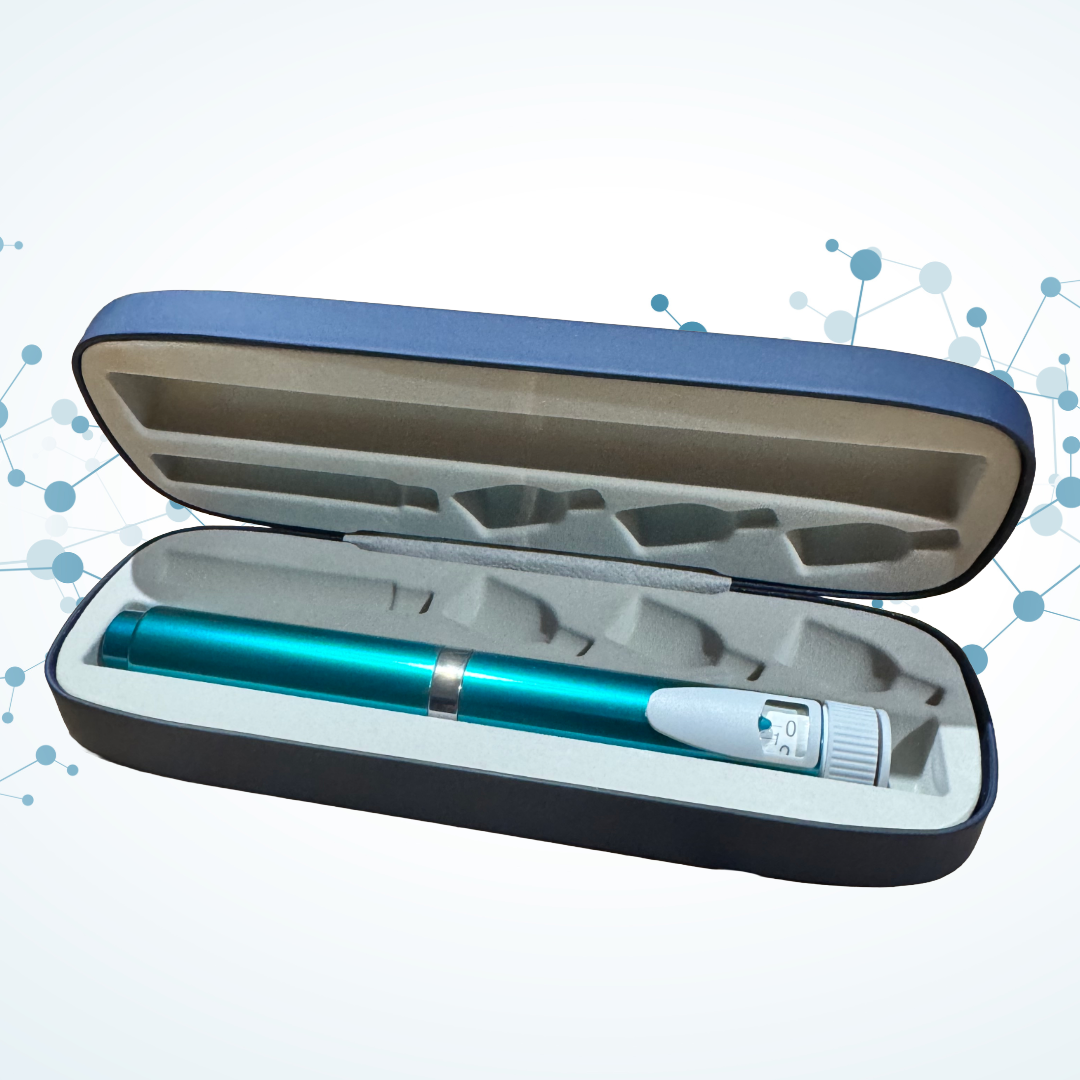 REUSABLE PEPTIDE PEN WITH CASE